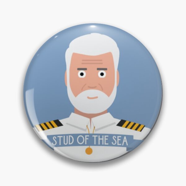 Item preview, Captain Lee - Stud of the Sea designed and sold by ErinGodfrey.
