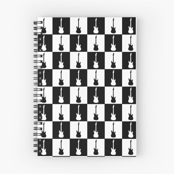 Item preview, Stratocaster Silhouette Pattern (Monochrome) designed and sold by halveflower.
