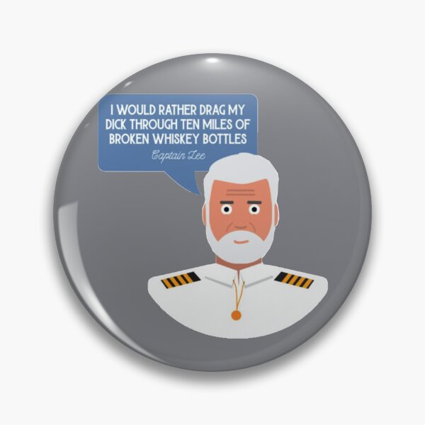 Item preview, Captain Lee Quotes - I would rather drag my  through ten miles of broken whiskey bottles designed and sold by ErinGodfrey.