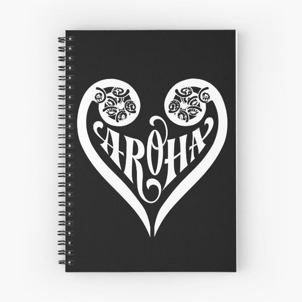 Artikelvorschau, Aroha Koru Farnherz entworfen und verkauft von MY NEW ZEALAND.