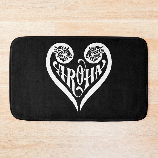 Item preview, Aroha Koru Fern Heart designed and sold by Kiwidom.