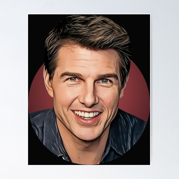 Artikelvorschau, Tom Cruise Cartoon entworfen und verkauft von CartoonStarsStd.
