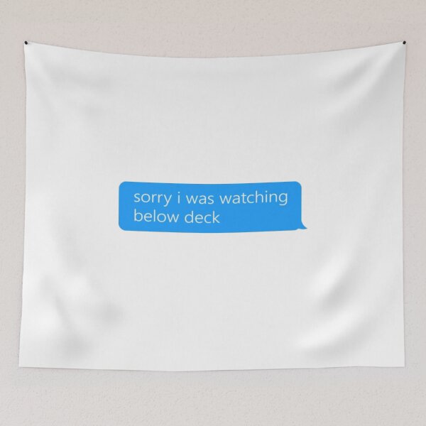 Item preview, Sorry i was watching below deck designed and sold by ErinGodfrey.