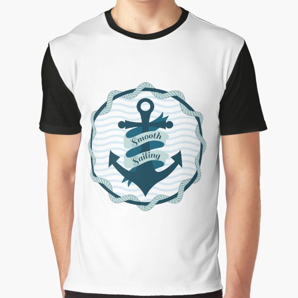 Smooth Sailing Anchor Graphic T-Shirt