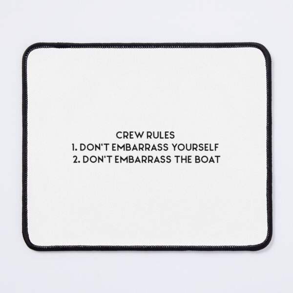 Item preview, Below Deck Crew Rules designed and sold by ErinGodfrey.