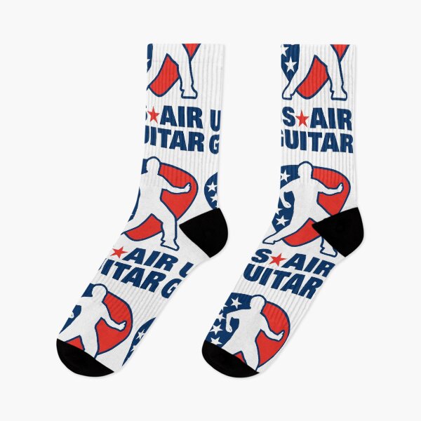 Item preview, US Air Guitar (Blue Text) designed and sold by Airwear 6.0.