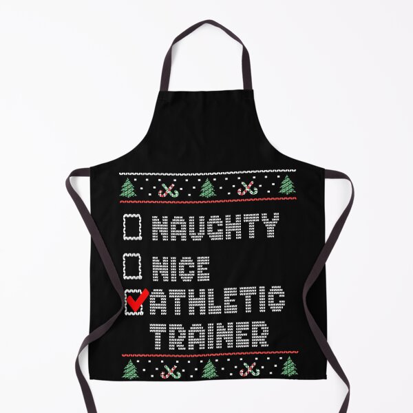 Item preview, Naughty Nice Athletic Trainer, Matching Christmas Pajama design designed and sold by Merchking1.