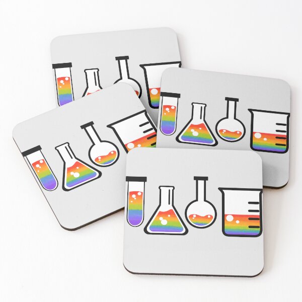 Item preview, Rainbow Lab Glassware designed and sold by studiousmage.