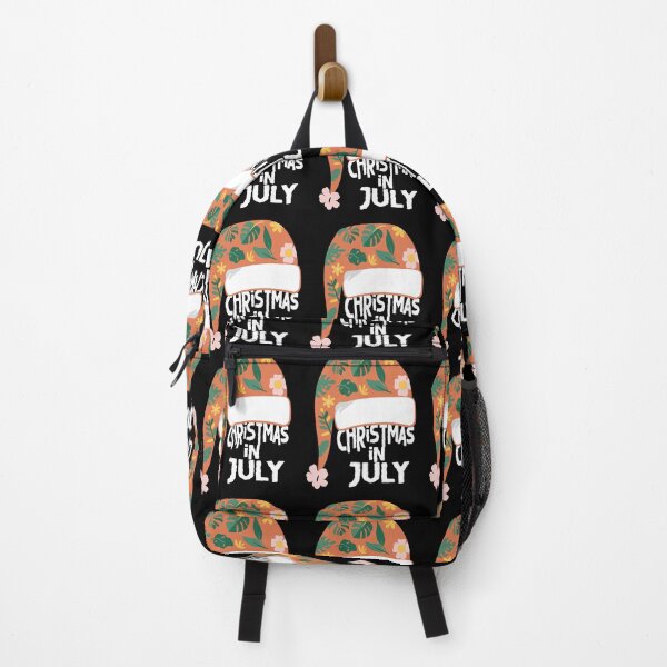 Item preview, Christmas In July Party Tee - Cute Tropical Santa Hat design designed and sold by Merchking1.