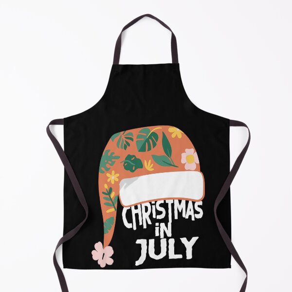 Item preview, Christmas In July Party Tee - Cute Tropical Santa Hat design designed and sold by Merchking1.