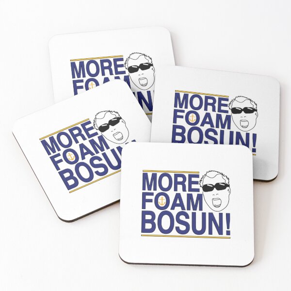 Item preview, Below Deck - MORE FOAM BOSUN designed and sold by ErinGodfrey.