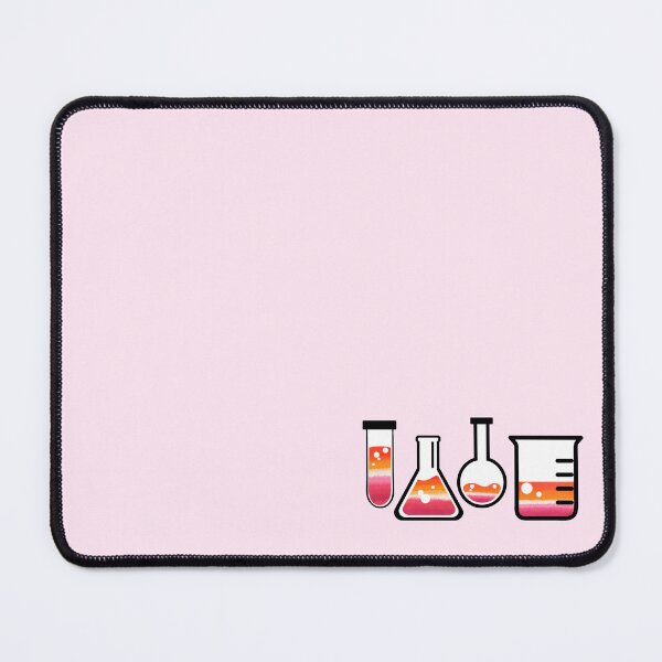 Item preview, Lesbian Flag Lab Glassware designed and sold by studiousmage.
