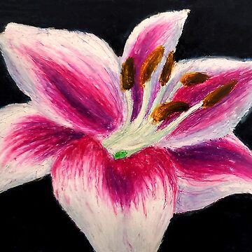 Flower oil pastel discount