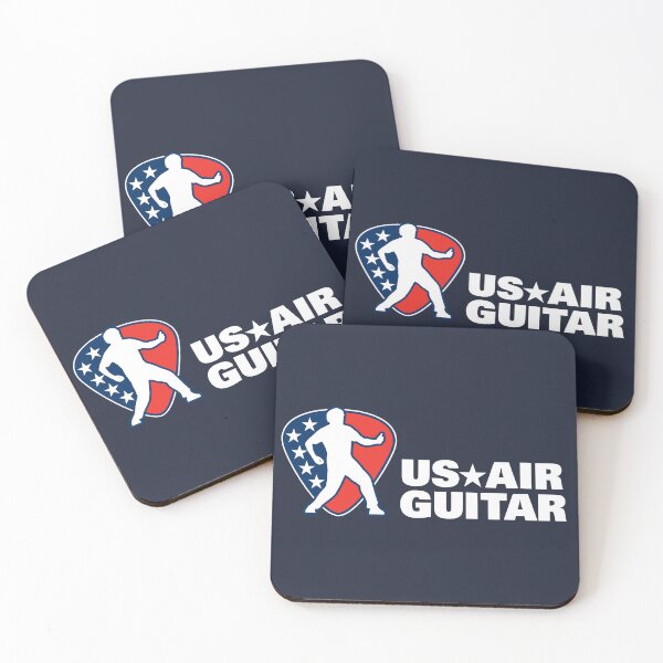 Item preview, US Air Guitar ALT (White Text) designed and sold by Airwear 6.0.
