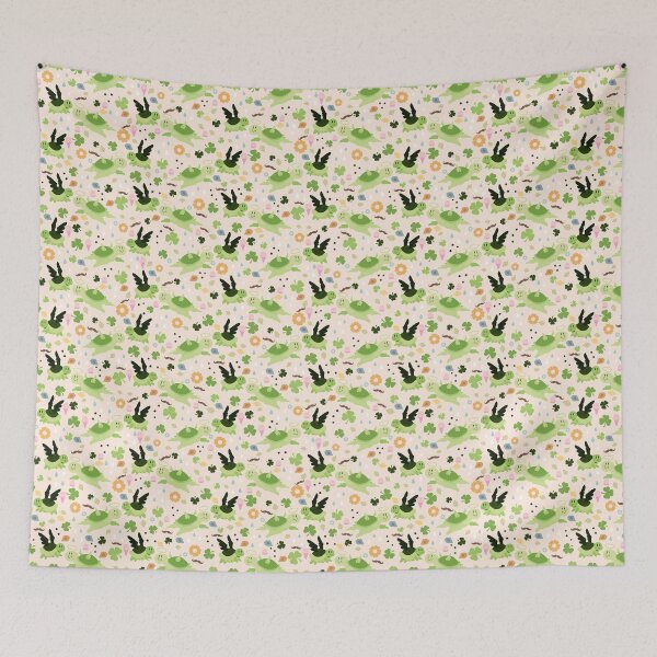 Item preview, Lucky Green Turtle Pattern designed and sold by SaradaBoru.