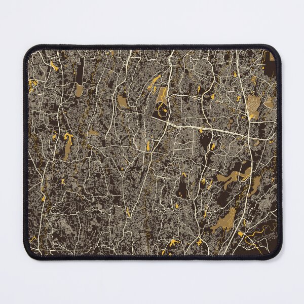 Item preview, Depok City Map of Indonesia - Pastel designed and sold by deMAP.