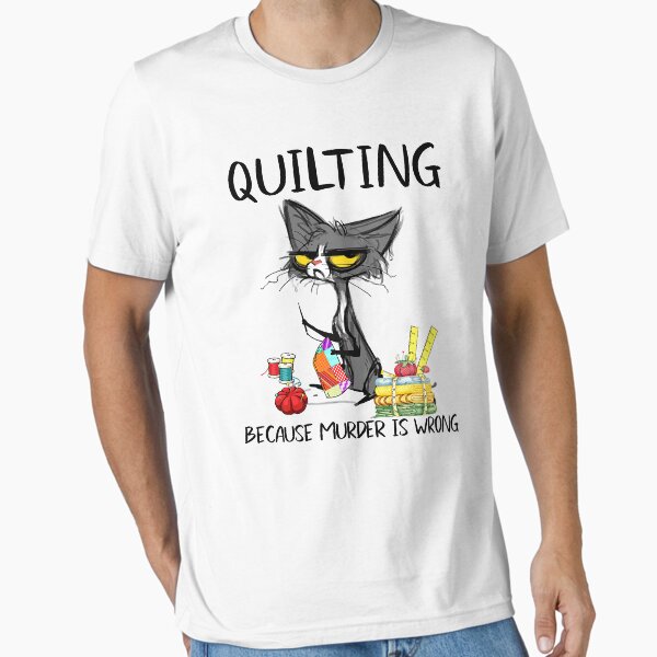 Aperçu de l'œuvre Quilting parce que le meurtre est mal créée et vendue par adxota.