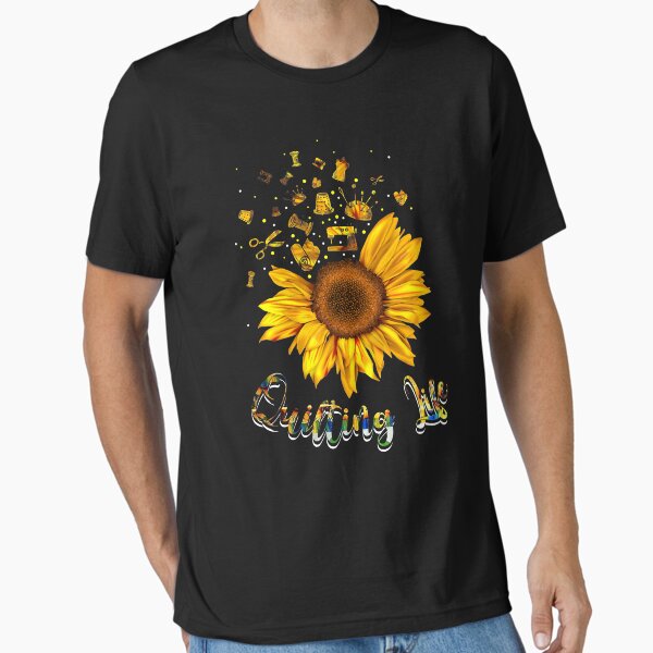Aperçu de l'œuvre Quilting Life Love Tournesol créée et vendue par adxota.