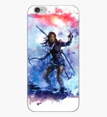 Tomb Raider Painting iPhone Case