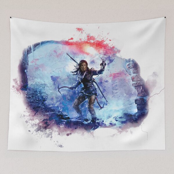 Item preview, Tomb Raider Painting designed and sold by TortillaChief.