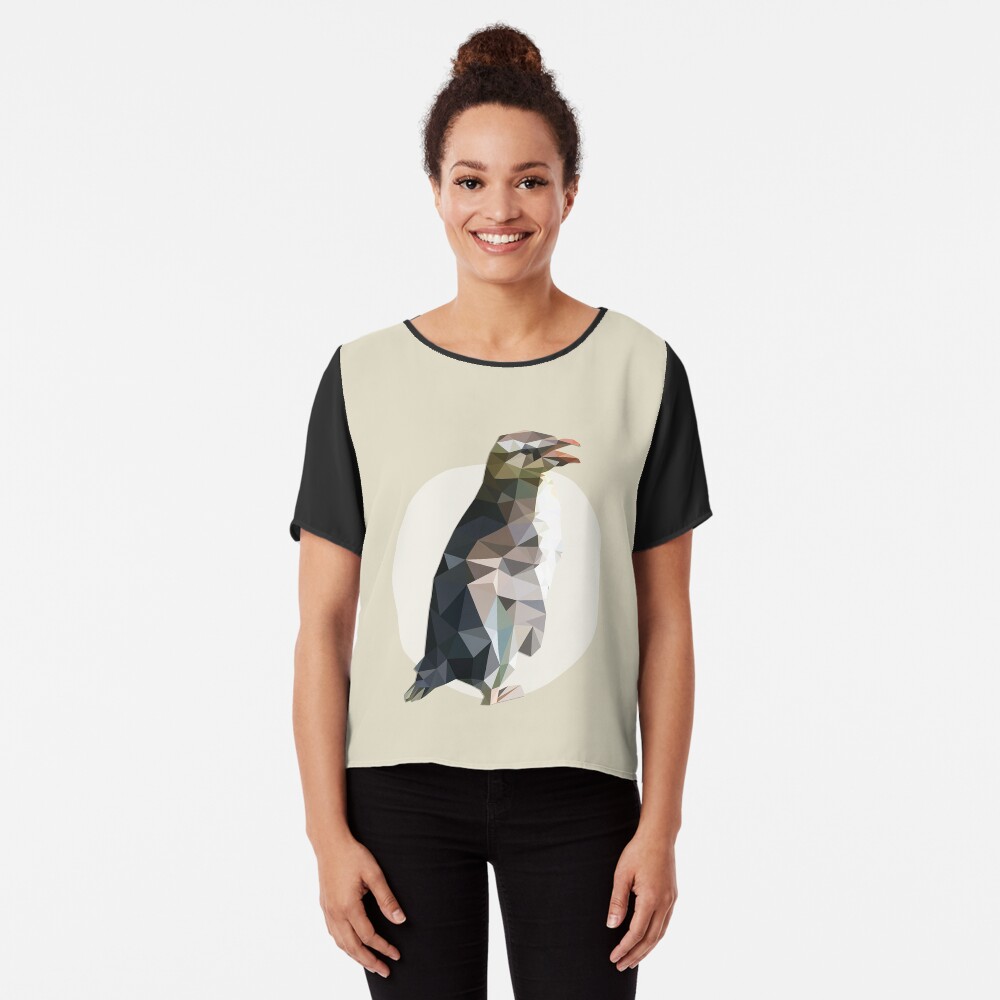 Penguin Chiffon Top
