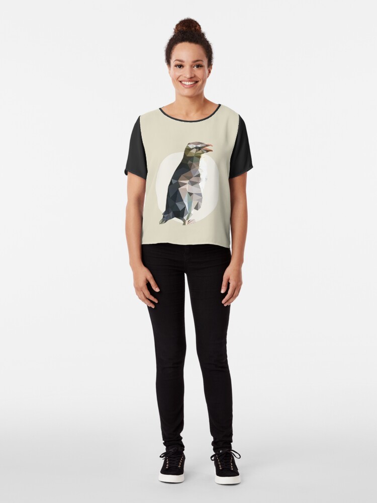 Alternate view of Penguin Chiffon Top