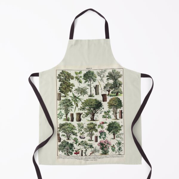 Item preview, Arbres 2 Vintage Illustration - Trees In Color by Millot designed and sold by molamode.