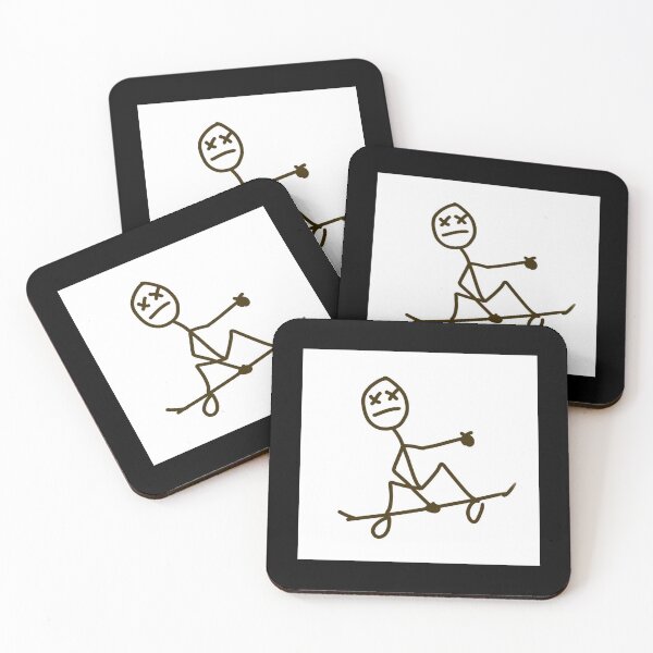 Item preview, Cool Skateboarding Dude Sticker designed and sold by felyn3gloria.