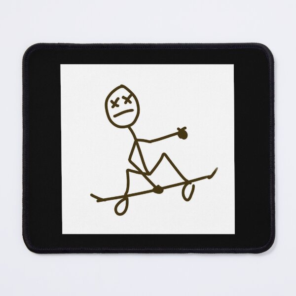 Item preview, Cool Skateboarding Dude Sticker designed and sold by felyn3gloria.