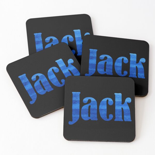 Item preview, Jack, boys name, blue watercolor design designed and sold by ComicKitsch.