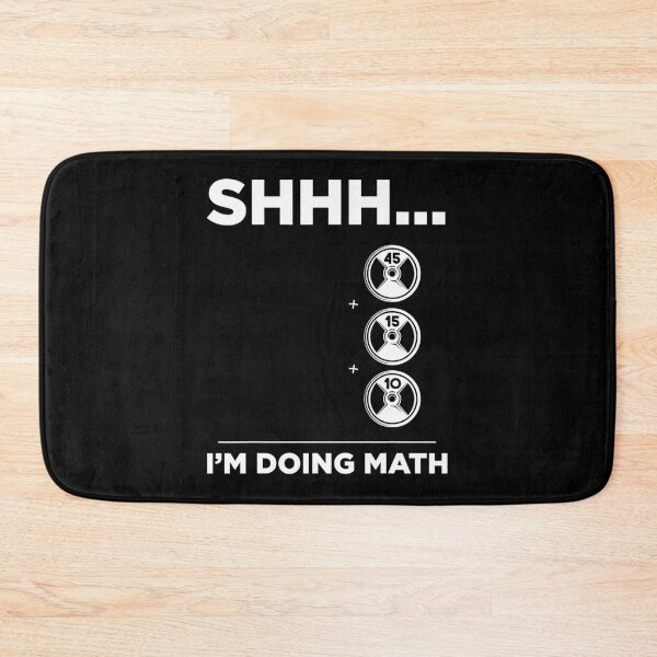 Artikelvorschau, Shhh Im Doing Math Gym Fitness Math Classic T-Shirt entworfen und verkauft von amberk1cira.