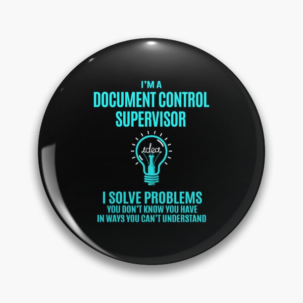Item preview, Document Control Supervisor T Shirt - I Solve Problems Gift Item Tee designed and sold by watkinsmat.