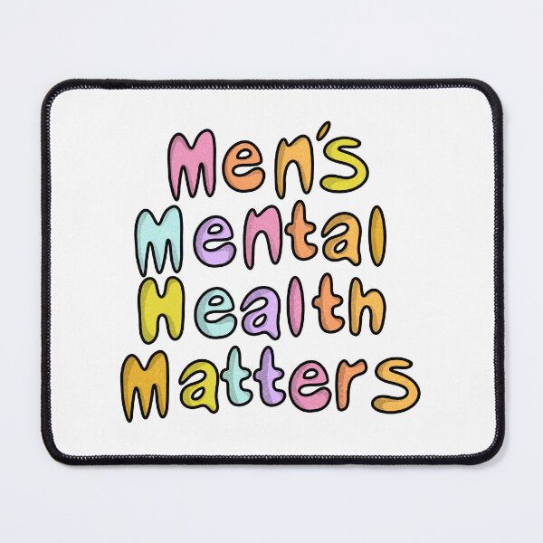 Artikelvorschau, Mens mental health matters entworfen und verkauft von TubaDesigns.