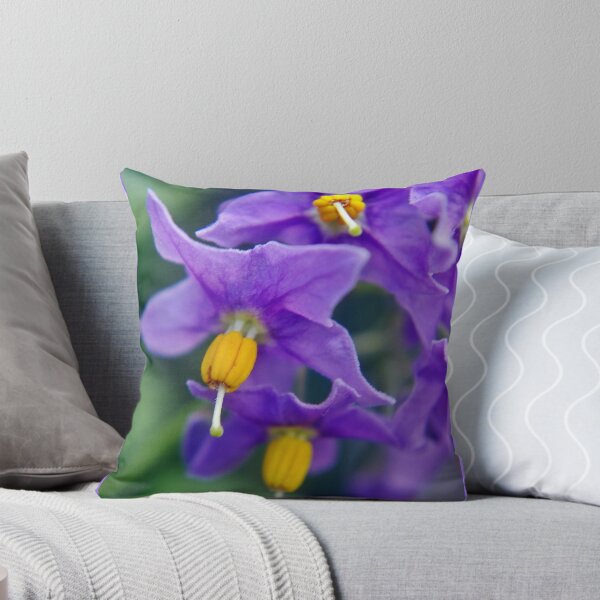 Item preview, Purple Solanum A designed and sold by VikingVisual.