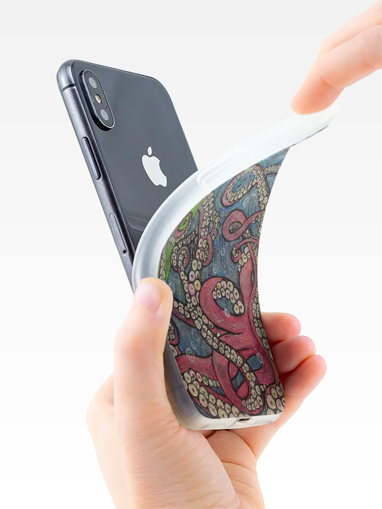 Thumbnail 4 of 5, iPhone Case, Octopus designed and sold by Rabbitwhole.