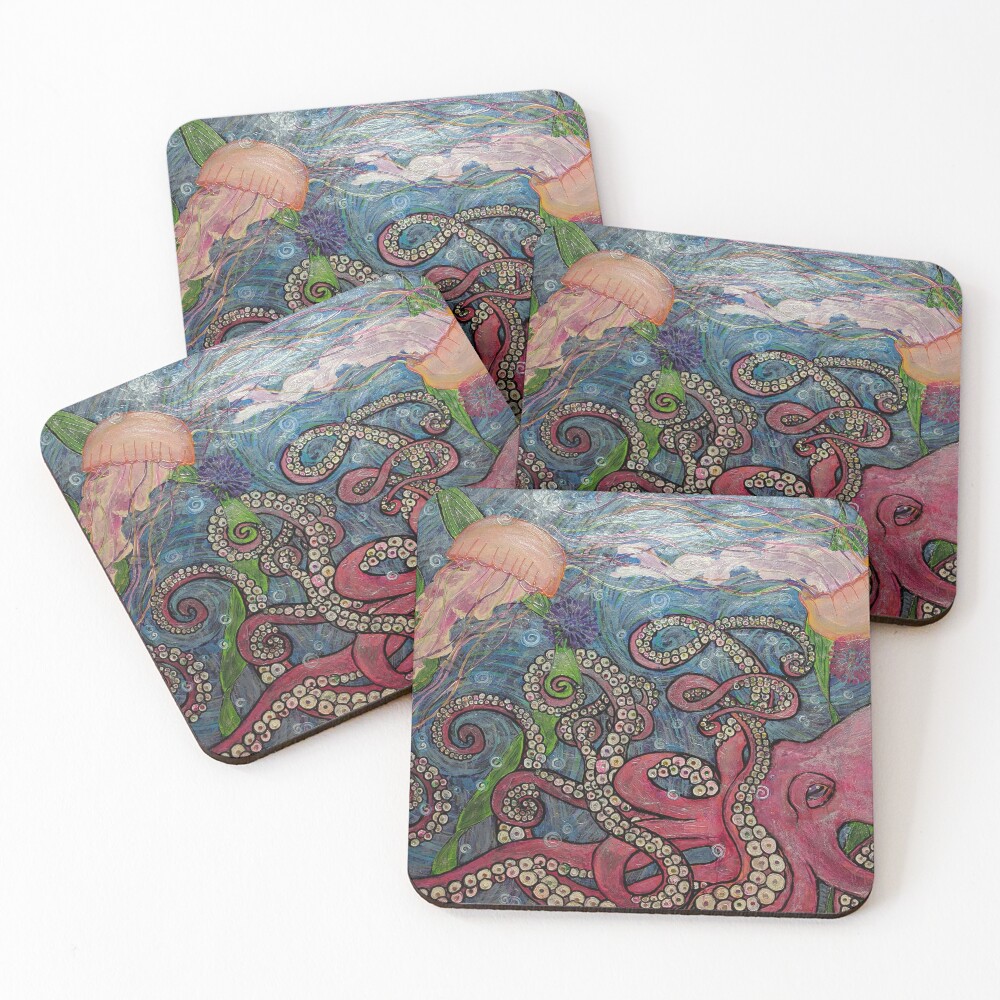 Item preview, Coasters (Set of 4) designed and sold by Rabbitwhole.