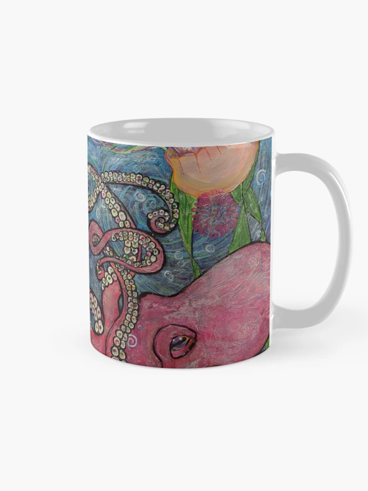 Thumbnail 3 of 6, Coffee Mug, Octopus designed and sold by Rabbitwhole.