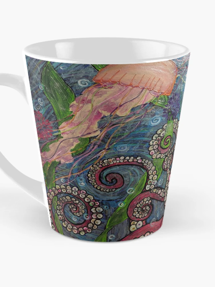 Thumbnail 3 of 4, Coffee Mug, Octopus designed and sold by Rabbitwhole.