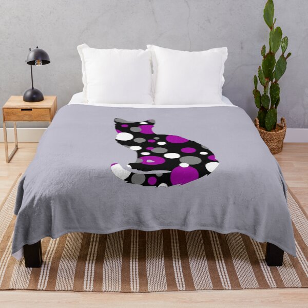 Item preview, Spotted Ace Cat Silhouette designed and sold by Amanda1775.