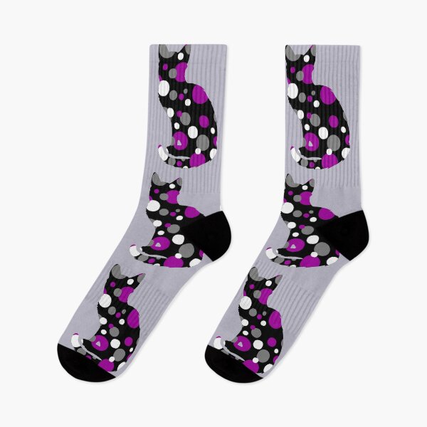 Item preview, Spotted Ace Cat Silhouette designed and sold by Amanda1775.