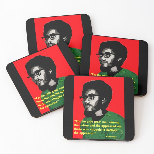 Item preview, Walter Rodney Assassinated Black Activist - Quote on the Struggle of the Oppressed designed and sold by Tony Cisse.