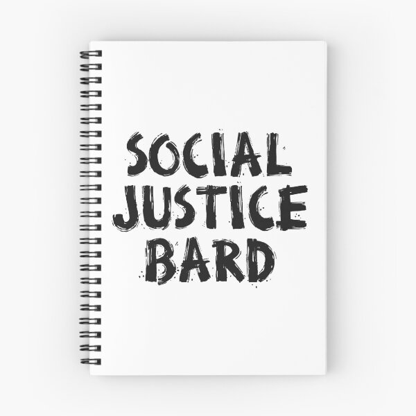 Item preview, SOCIAL JUSTICE BARD (Black) - Dungeons & Dragons designed and sold by enduratrum.