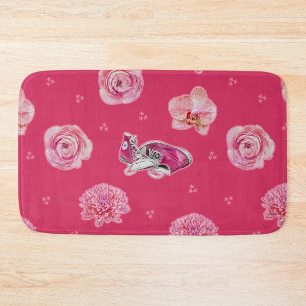 Artikelvorschau, Pink Sneakers and Flowers entworfen und verkauft von Trish Dish.