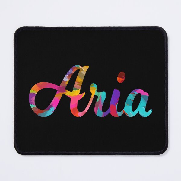 Item preview, Aria abstract painting girl's name designed and sold by ComicKitsch.
