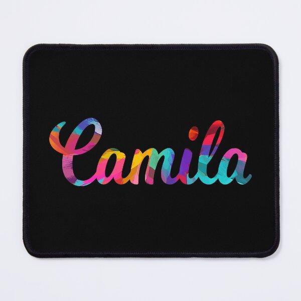 Item preview, Camila abstract painting girl's name designed and sold by ComicKitsch.