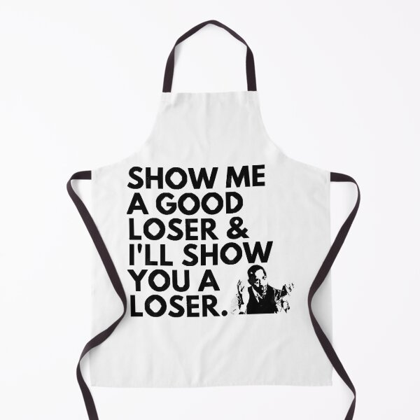 Item preview, Show Me A Good Loser, Alan Johnson Peep Show Quote designed and sold by Clokier002.