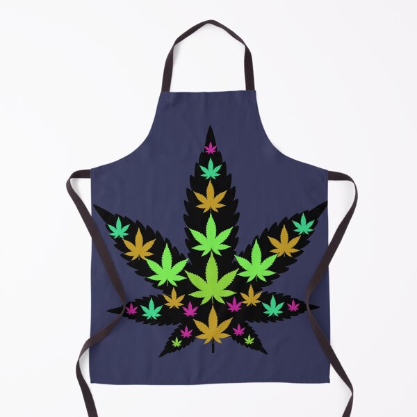 Item preview, Trippy Leaf - Weed leaf design designed and sold by CabbageNClouds.