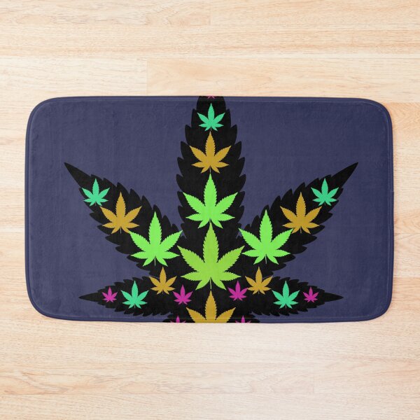 Item preview, Trippy Leaf - Weed leaf design designed and sold by CabbageNClouds.