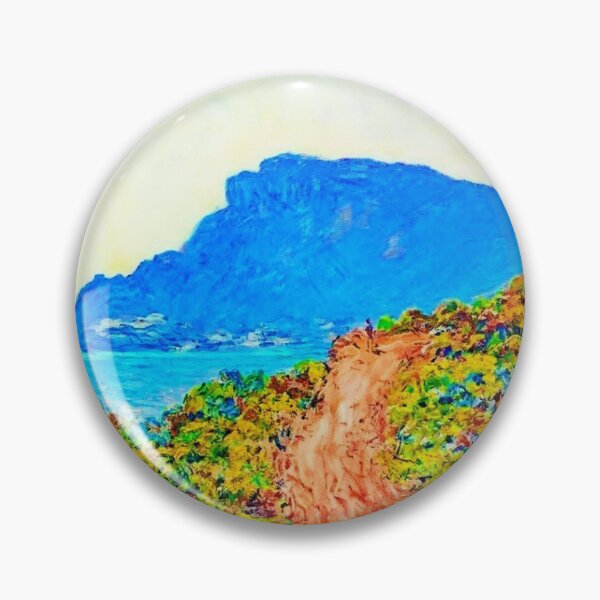 Item preview, The Corniche near Monaco (1884) by Claude Monet. Digitally enhanced by WatermarkNZ Press designed and sold by CristalleLisa.