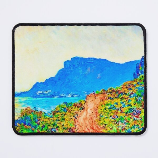 Item preview, The Corniche near Monaco (1884) by Claude Monet. Digitally enhanced by WatermarkNZ Press designed and sold by CristalleLisa.